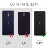 Huzat Nokia 1 Plus telefonhoz, textil, szürke, 48021.01