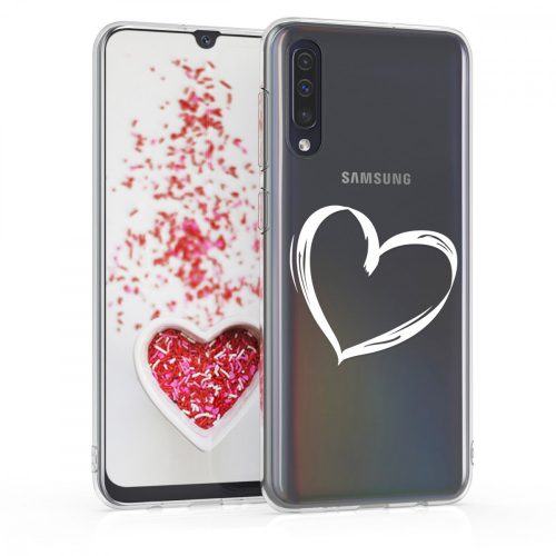 Samsung Galaxy A50 tok, szilikon, átlátszó, 48060.02