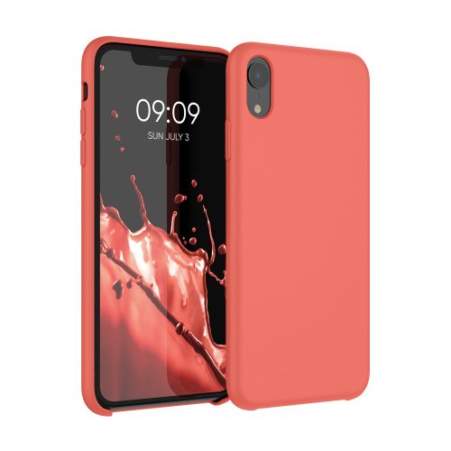 Apple iPhone XR tok, szilikon, rózsa arany, 45910.141