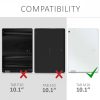 2 matt védőfólia készlet a Lenovo Tab M10 tablethez, Kwmobile, átlátszó, műanyag, 48375.2