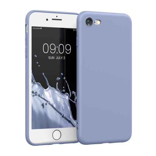 Apple iPhone 8 / iPhone 7 / iPhone SE 2 tok, szilikon, lila, 39458.136