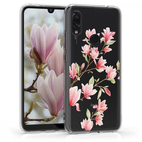 Xiaomi Redmi 7 tok, szilikon, rózsaszín, 48652.01