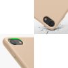 Apple iPhone 8 / iPhone 7 / iPhone SE 2 tok, szilikon, krém, 40225.154