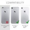 Apple iPhone 8 / iPhone 7 / iPhone SE 2 tok, szilikon, fekete, 41448.26