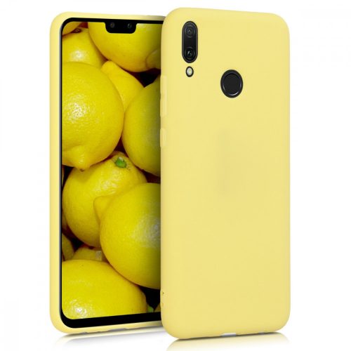 Huawei Y9 (2019) tok, szilikon, sárga, 46533.49