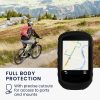 Védőtok GPS Garmin Edge 830, Kwmobile, fekete, szilikon, 49316.01