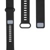 Szíj Xiaomi Amazfit Cor 1 / Amazfit Band 1 telefonhoz, kwmobile, szilikon, fekete, 49307.01