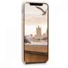 Apple iPhone X / iPhone XS tok, szilikon, bézs, 42495.154