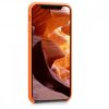 Apple iPhone X / iPhone XS tok, szilikon, narancs, 42495.150