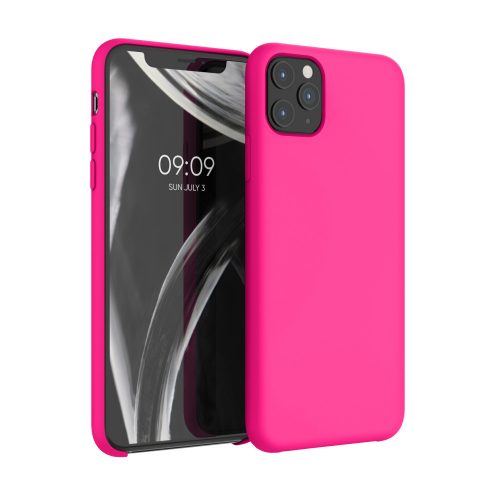 Apple iPhone 11 Pro Max tok, szilikon, rózsaszín, 49725.08