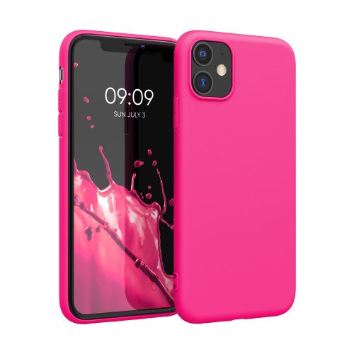 Apple iPhone 11 tok, szilikon, rózsaszín, 49783.77