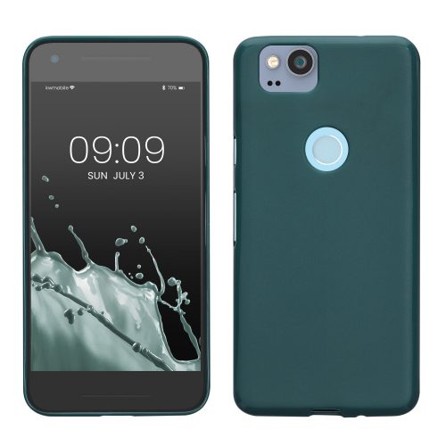 Google Pixel 2 tok, szilikon, zöld, 43081.57