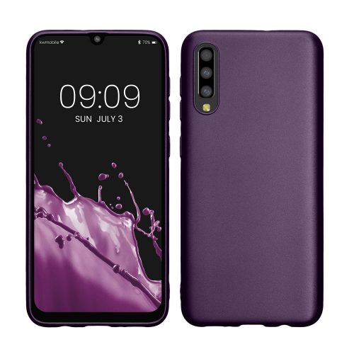 Samsung Galaxy A50 tok, szilícium, lila, 48056.115