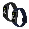 2 db pánt készlet Samsung Galaxy Fit (SM-R370), kwmobile, szilikon, kék/fekete, 50233.01 telefonhoz