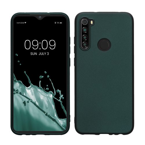 Xiaomi Redmi Note 8 tok, szilikon, zöld, 50181.14