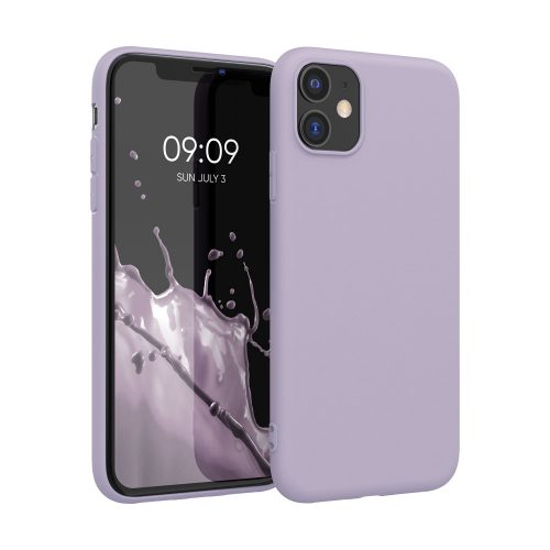 Tok Apple iPhone 11 telefonhoz, szilikon, lila, 49787.108