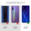 Xiaomi Mi 9 Lite burkolat, szilikon, átlátszó, 50583.03