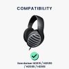 db-os fülpárna készlet Sennheiser HD555/HD518/HD595 fejhallgatóhoz, Kwmobile, fekete, textil, 50666.01