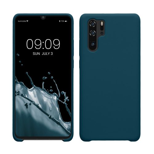 Huawei P30 Pro tok, szilikon, zöld, 47423.57