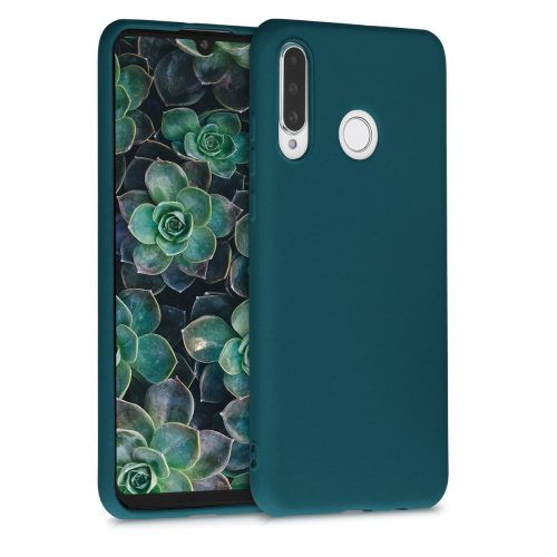 Huawei P30 Lite tok, szilikon, zöld, 47499.14