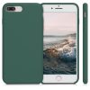 Apple iPhone 8 Plus / iPhone 7 Plus tok, szilikon, zöld, 40842.166