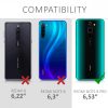 Xiaomi Redmi Note 8 Pro tok, szilikon, sárga, 50242.143