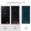 Sony Xperia XZ3 burkolat, szilikon, átlátszó, 50806.03