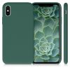 Apple iPhone X / iPhone XS tok, szilikon, zöld, 42495.166