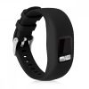 Garmin Vivofit 4, kwmobile, szilikon, fekete, 50976.04 szíj 2 db-os készlet