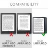 Kobo Libra H2O huzat, ökológiai bőr, fekete, 50540.10