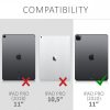 2 matt védőfólia készlet Apple iPad Air 5 (2022) táblagéphez, Kwmobile, átlátszó, műanyag, 51998.2