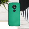 Motorola Moto G7 Play burkolat, szilikon, zöld, 47753.170