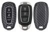 Autókulcs fedél Hyundaihoz - 3 gombos - Keyless Go, műanyag, fekete, 52228.01