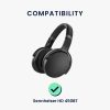 db-os fülpárna készlet Sennheiser HD450BT/HD350BT fejhallgatóhoz, Kwmobile, fekete, ökológiai bőr, 52248.01