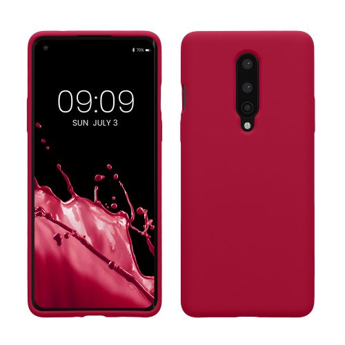 Tok OnePlus 8 telefonhoz, szilikon, lila, 51867.106