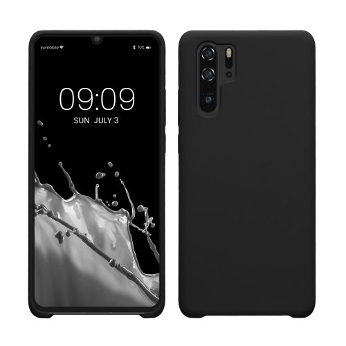 Huawei P30 Pro tok, szilikon, fekete, 47423.47