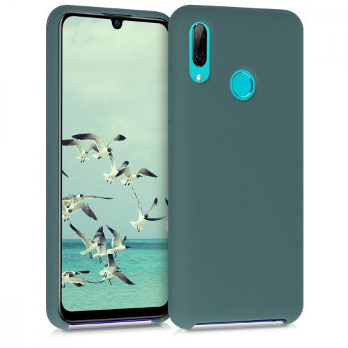 Huawei P Smart tok (2019), szilikon, zöld, 47824.171