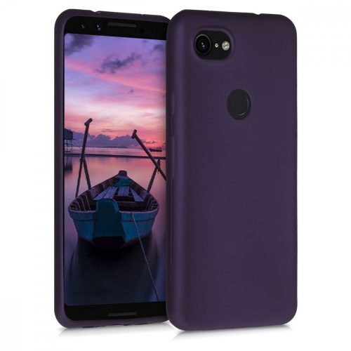 Google Pixel 3a tok, szilikon, lila, 52339.115