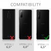 3db védőfólia készlet Sony Xperia 1 II, kwmobile, elöl, átlátszó, 52469.1