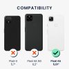 Google Pixel 4a tok, szilikon, fekete, 52549.47