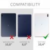 Huawei MatePad 10.4 tok, textil, szürke, 52611.01