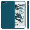 Apple iPhone 8 Plus / iPhone 7 Plus tok, szilikon, zöld, 49981.57