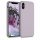 Apple iPhone X / iPhone XS tok, szilikon, lila, 42495.192