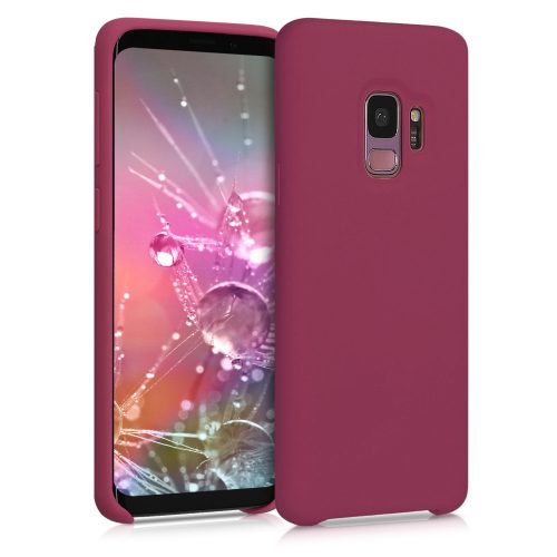 Samsung Galaxy S9 tok, szilícium, lila, 44182.106