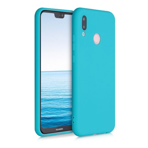 Huawei P20 Lite tok, szilikon, kék, 44358.205