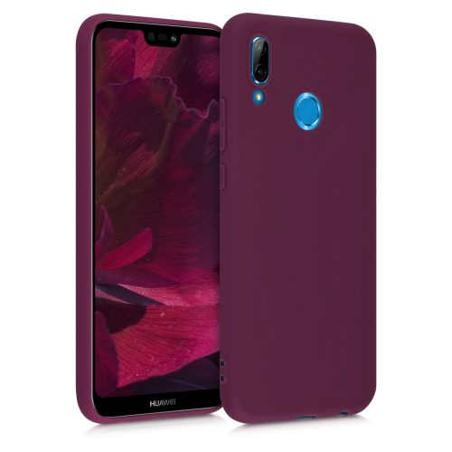 Huawei P20 Lite tok, szilikon, lila, 44358.187