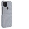 Borító a Google Pixel 5 telefonhoz, textil, szürke, 52433.25