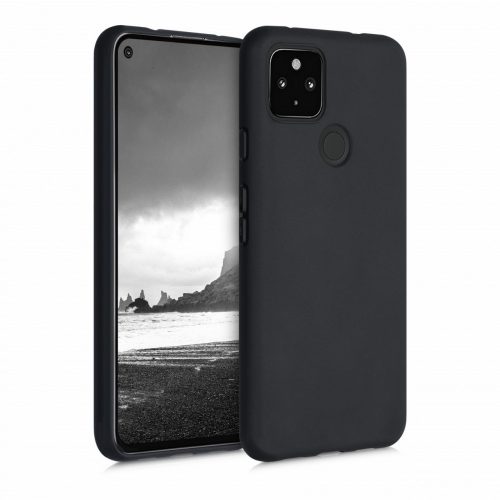 Google Pixel 4a 5G tok, szilikon, fekete, 51727.01