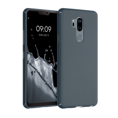 LG G7 ThinQ / G7 Fit / G7 One tok, szilikon, kék, 44920.202