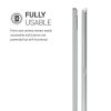 Tok Apple iPad 10,2" (2020)/iPad 10,2" (2021) tablethez, Kwmobile, átlátszó, szilikon, 53430.03